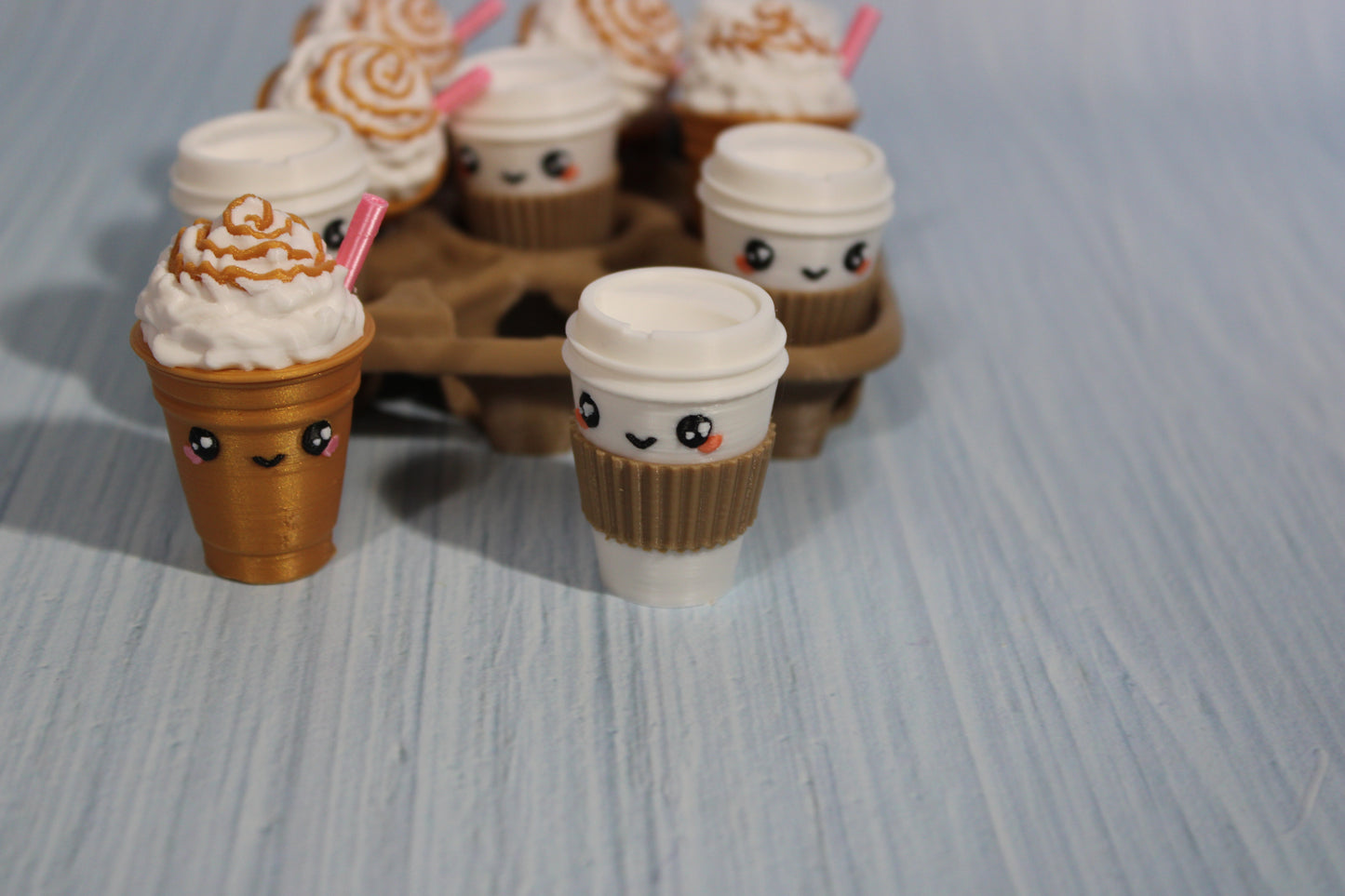 3d Printed Coffee Tic Tac Toe Game - Wonderland 3D Printing 
