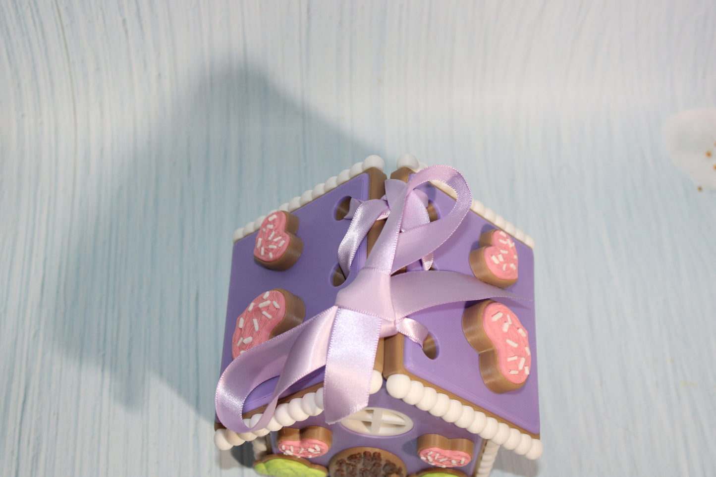 Sugar Cookie Dragon with Bonus Clicker tail Version-Cookie House Options - Wonderland 3D Printing 
