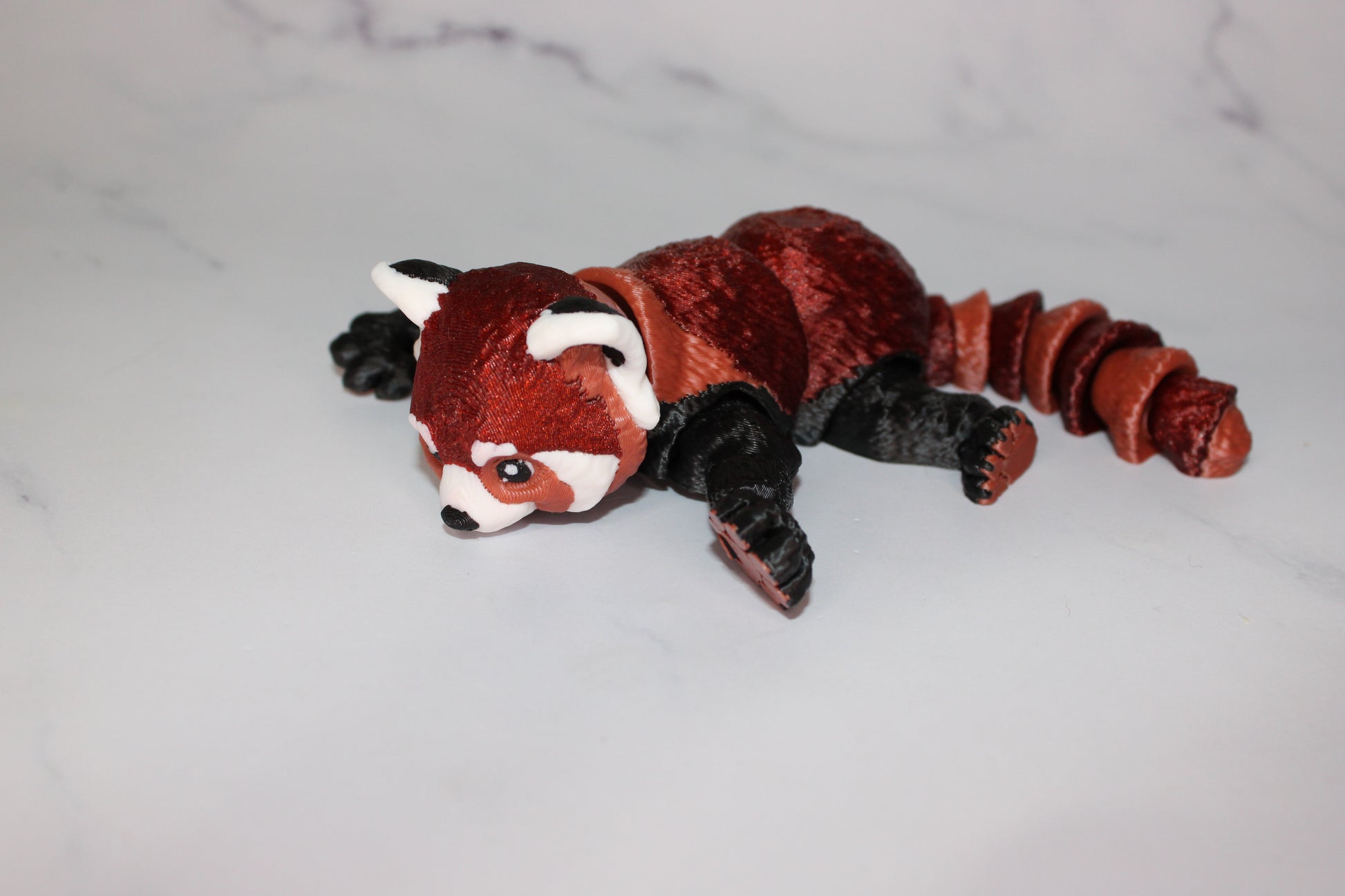 Red Panda 3D Printed Articulated Figurine - Wonderland 3D Printing 