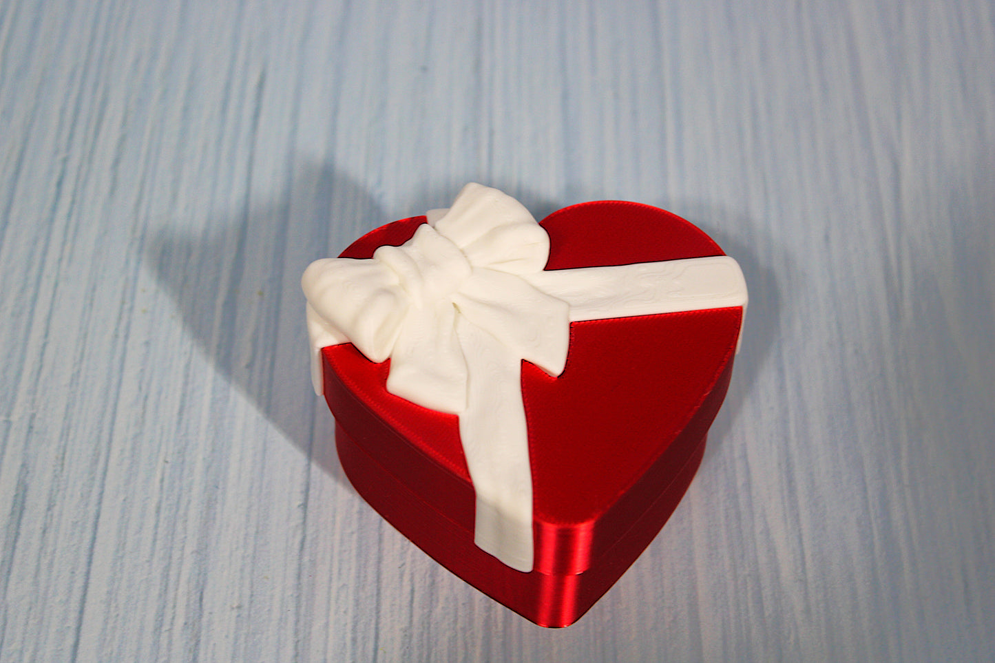 Valentines Heart box with Chocolate Clickers-3d printed-Chocolates are randomly selected - Wonderland 3D Printing 
