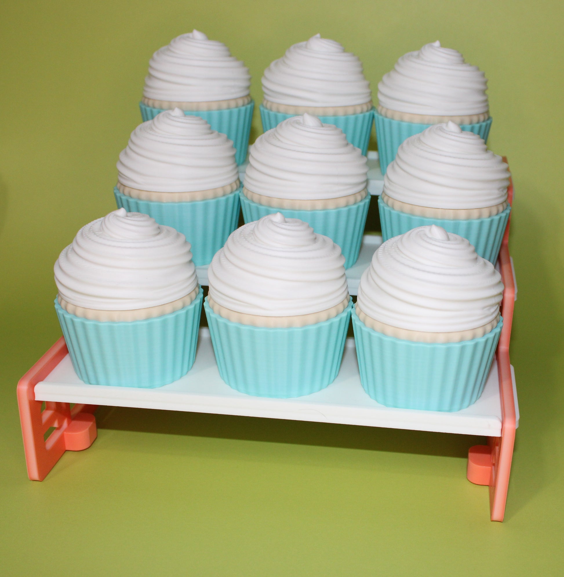 Cupcakes & Stand with Minis-3D Printed Articulated Fidget Toys. Great for Birthday Parties! - Wonderland 3D Printing 
