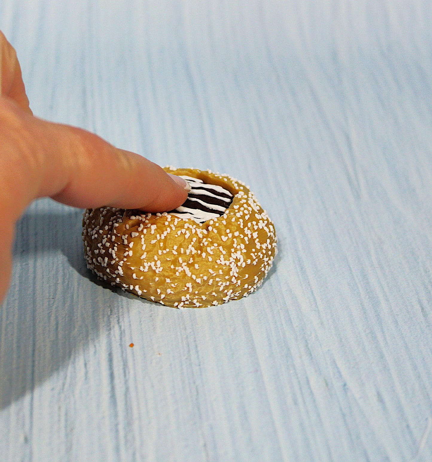 Thumb Print Cookie Clickers-3d printed - Wonderland 3D Printing 