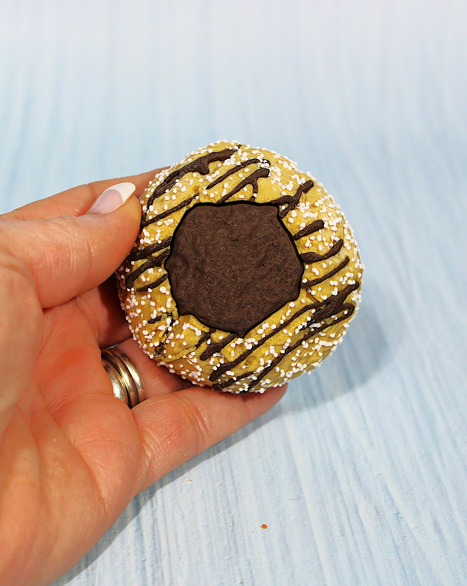 Thumb Print Cookie Clickers-3d printed - Wonderland 3D Printing 