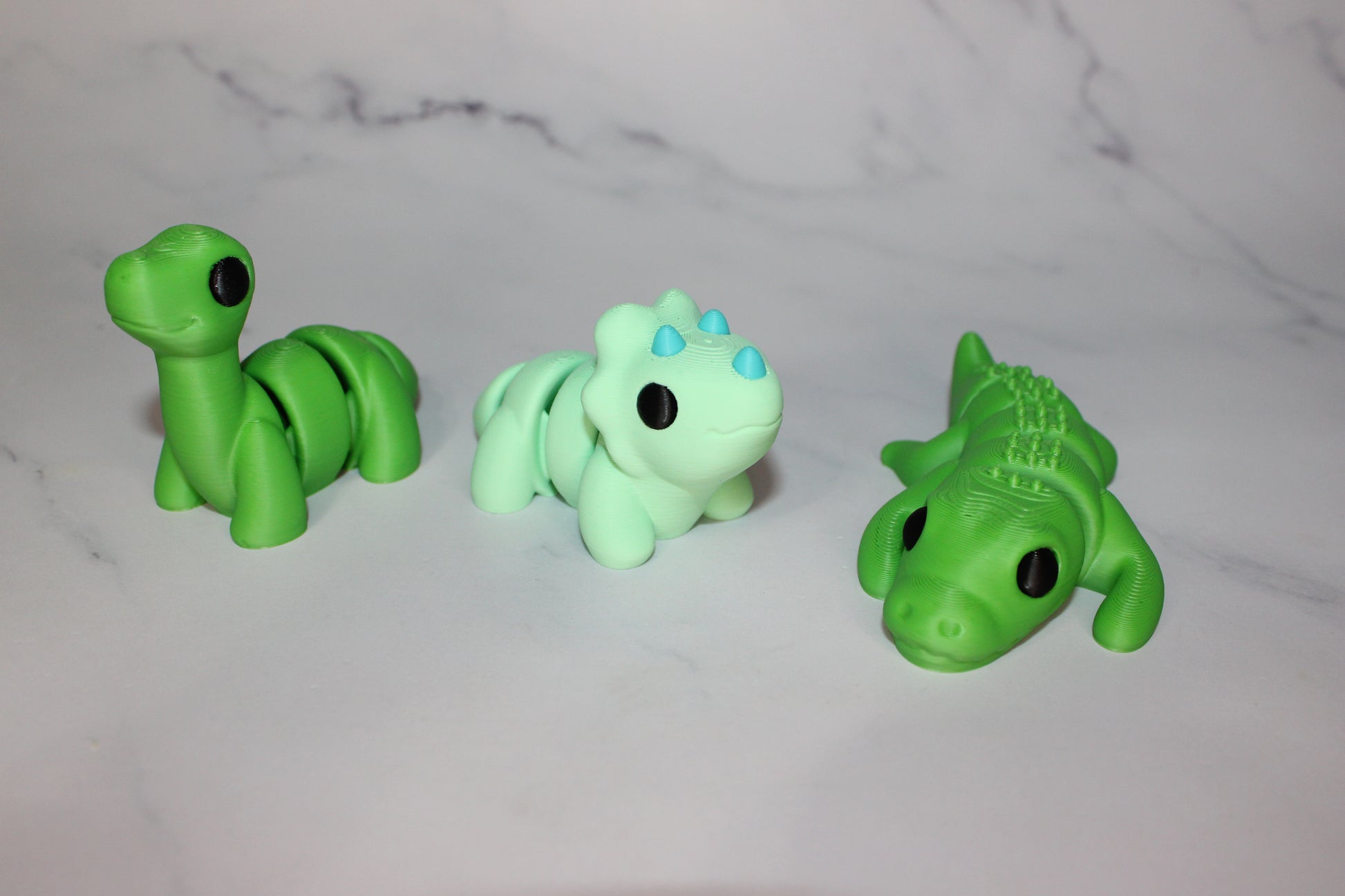 Random Packs of Mini Zou Pocket Pets-0.8-1.5 inches. 3D Printed Mini Fidget Figurines. Great for Birthday Parties! - Wonderland 3D Printing 