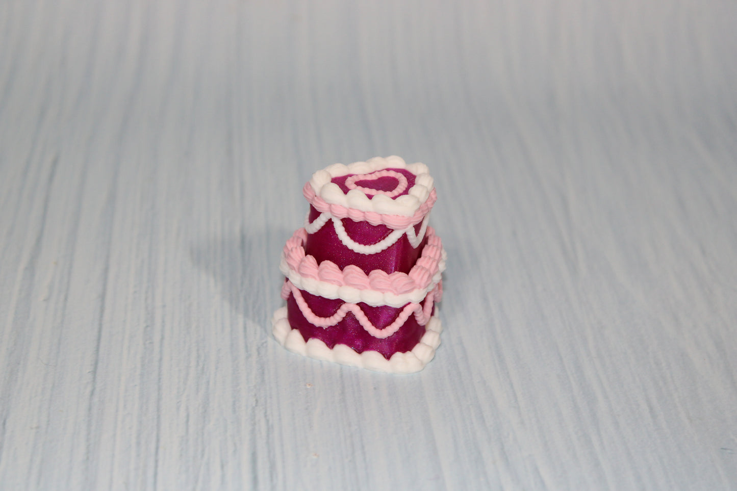 3d Printed Cake Storage Boxes 3" x 3" x 2.75'"t - Wonderland 3D Printing 