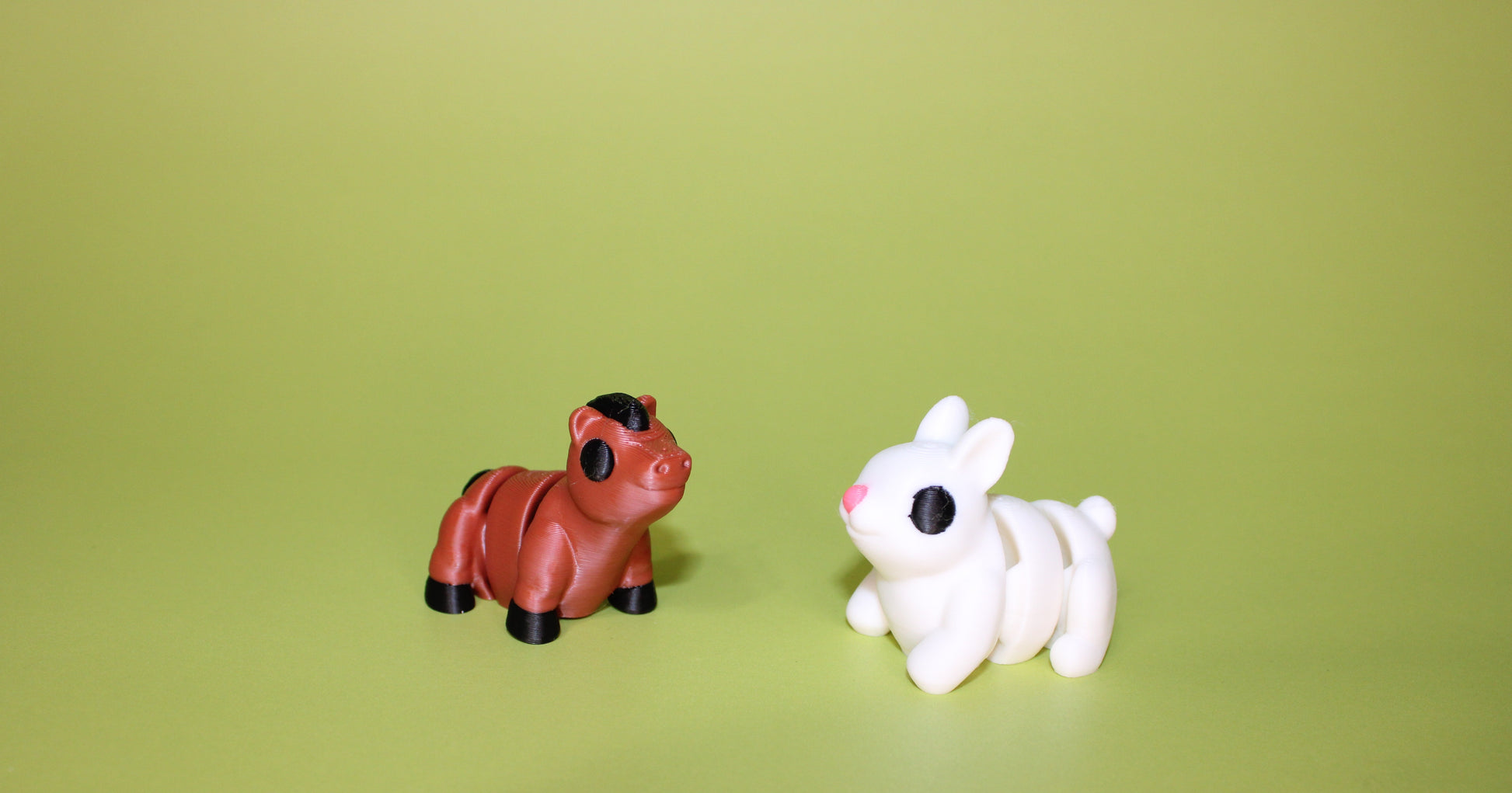 Mini Pocket Pets-0.8-1.5 inches. 3D Printed Mini Fidget Figurines. Great for Birthday Parties! - Wonderland 3D Printing 