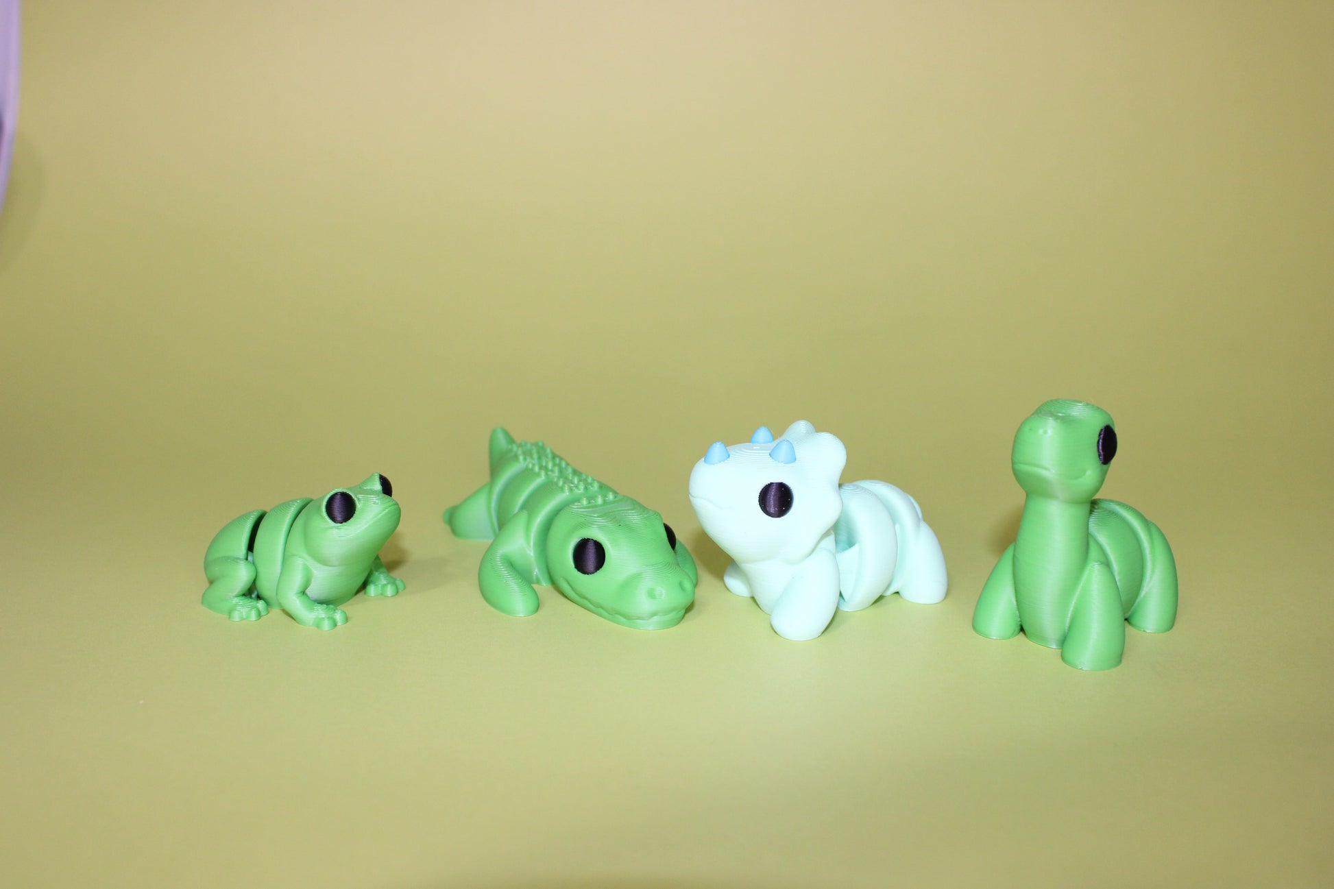 Mini Pocket Pets-0.8-1.5 inches. 3D Printed Mini Fidget Figurines. Great for Birthday Parties! - Wonderland 3D Printing 