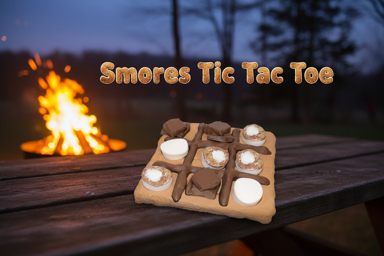 Smores Tic Tac Toe-3d printed - Wonderland 3D Printing 