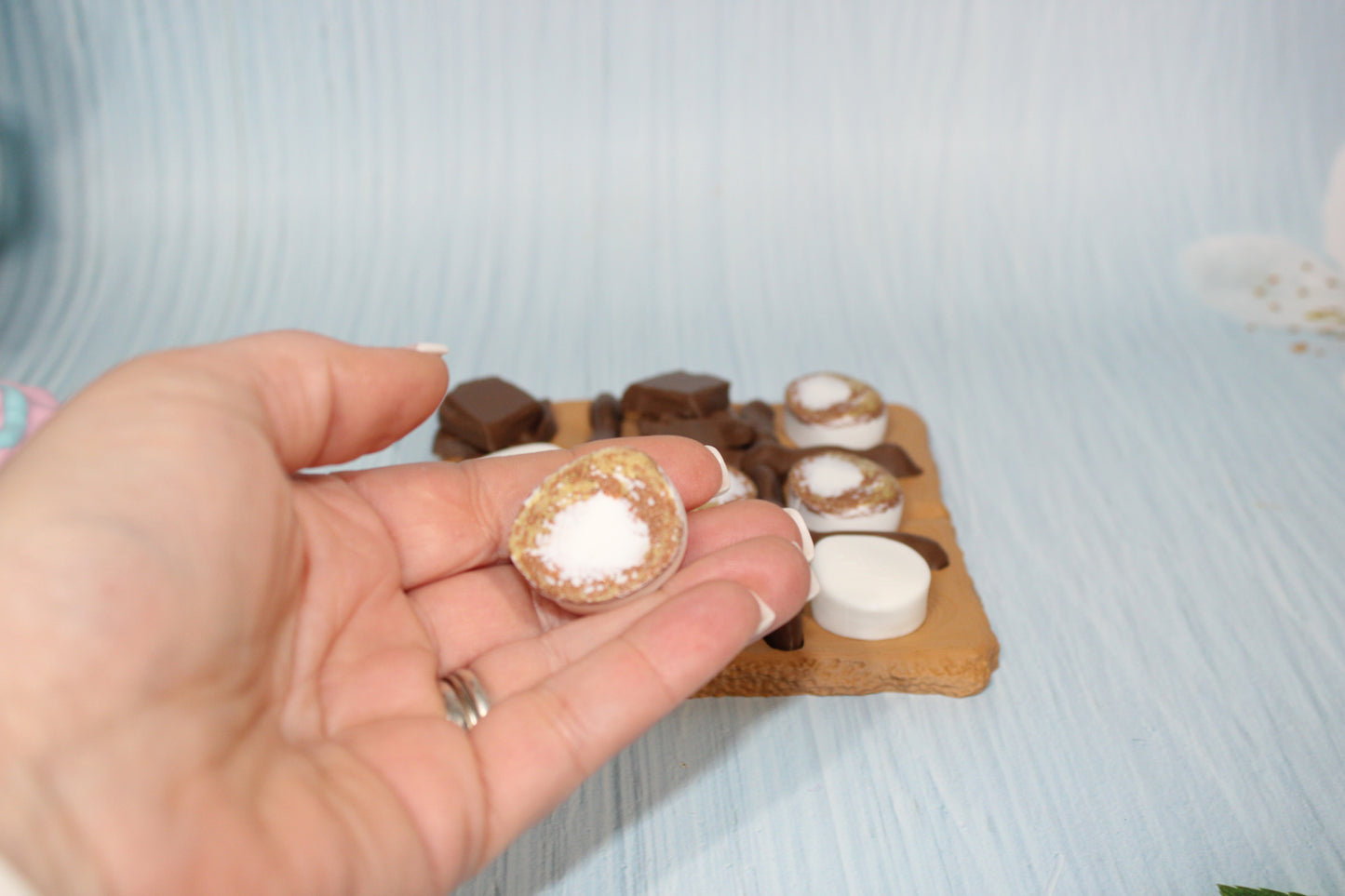 Smores Tic Tac Toe-3d printed - Wonderland 3D Printing 