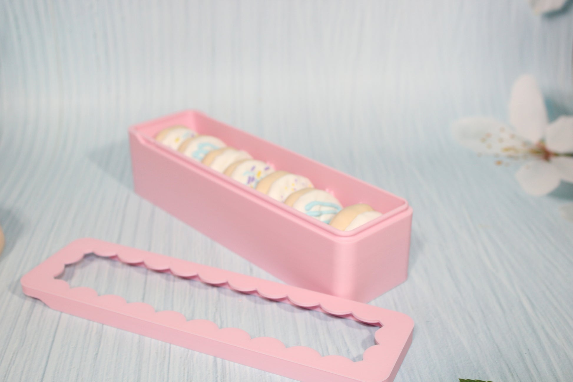 Sugar Cookie Storage Containers- 3D Printed- Multiple to choose from - Wonderland 3D Printing 