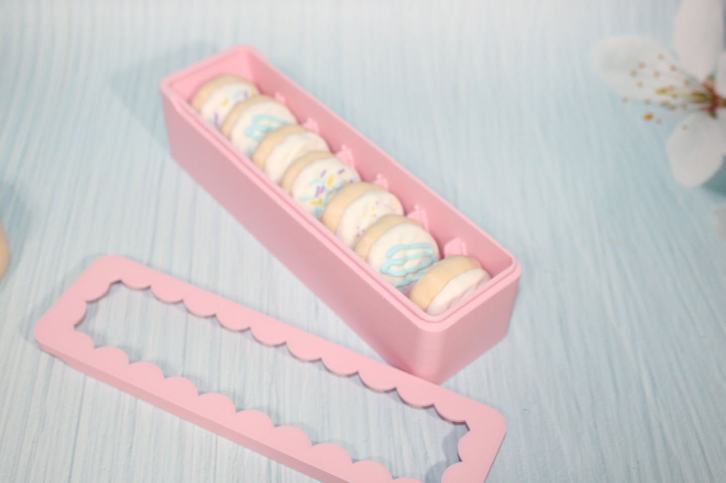 Sugar Cookie Storage Containers- 3D Printed- Multiple to choose from - Wonderland 3D Printing 