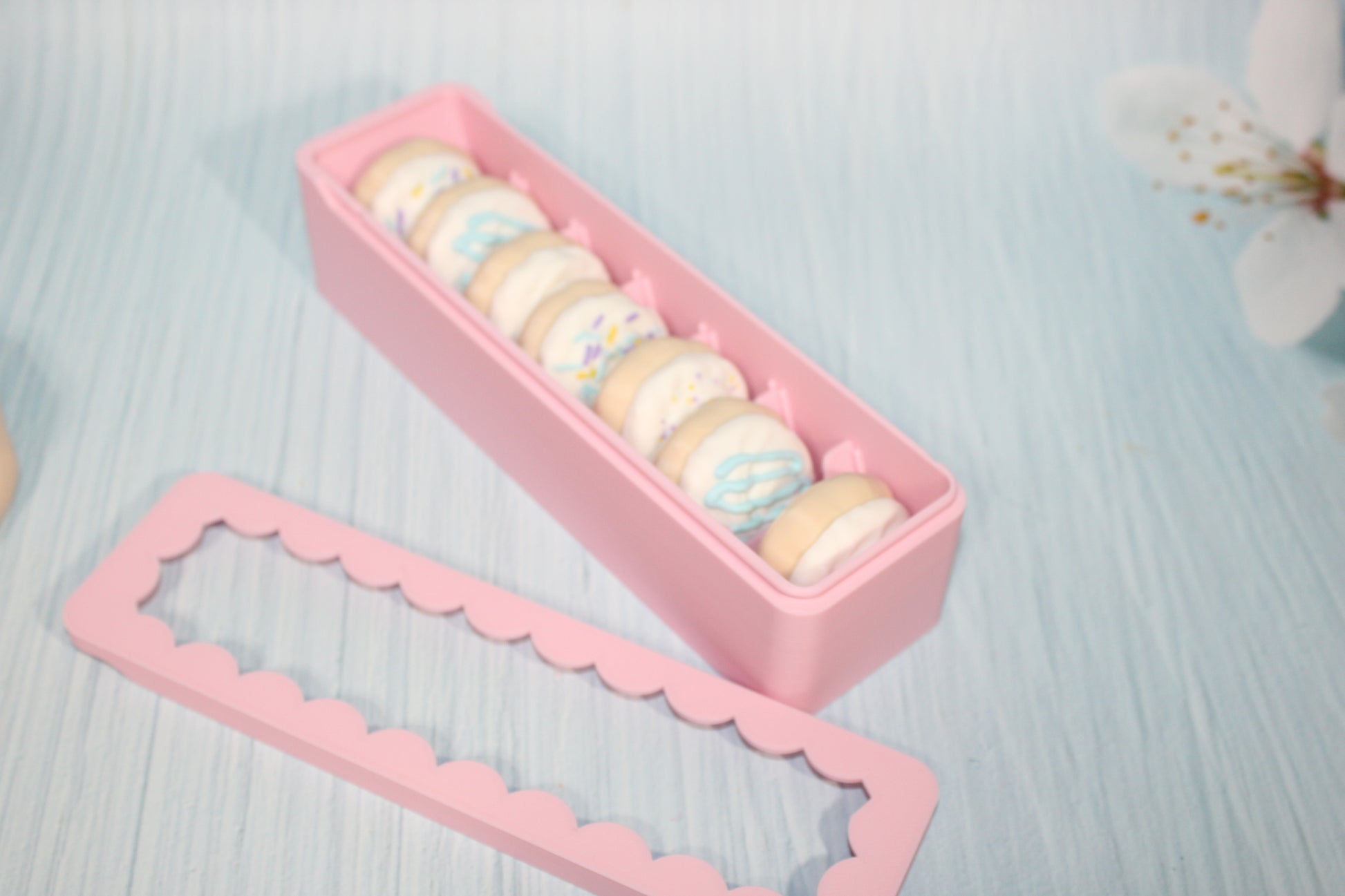 Sugar Cookie Storage Containers- 3D Printed- Multiple to choose from - Wonderland 3D Printing 