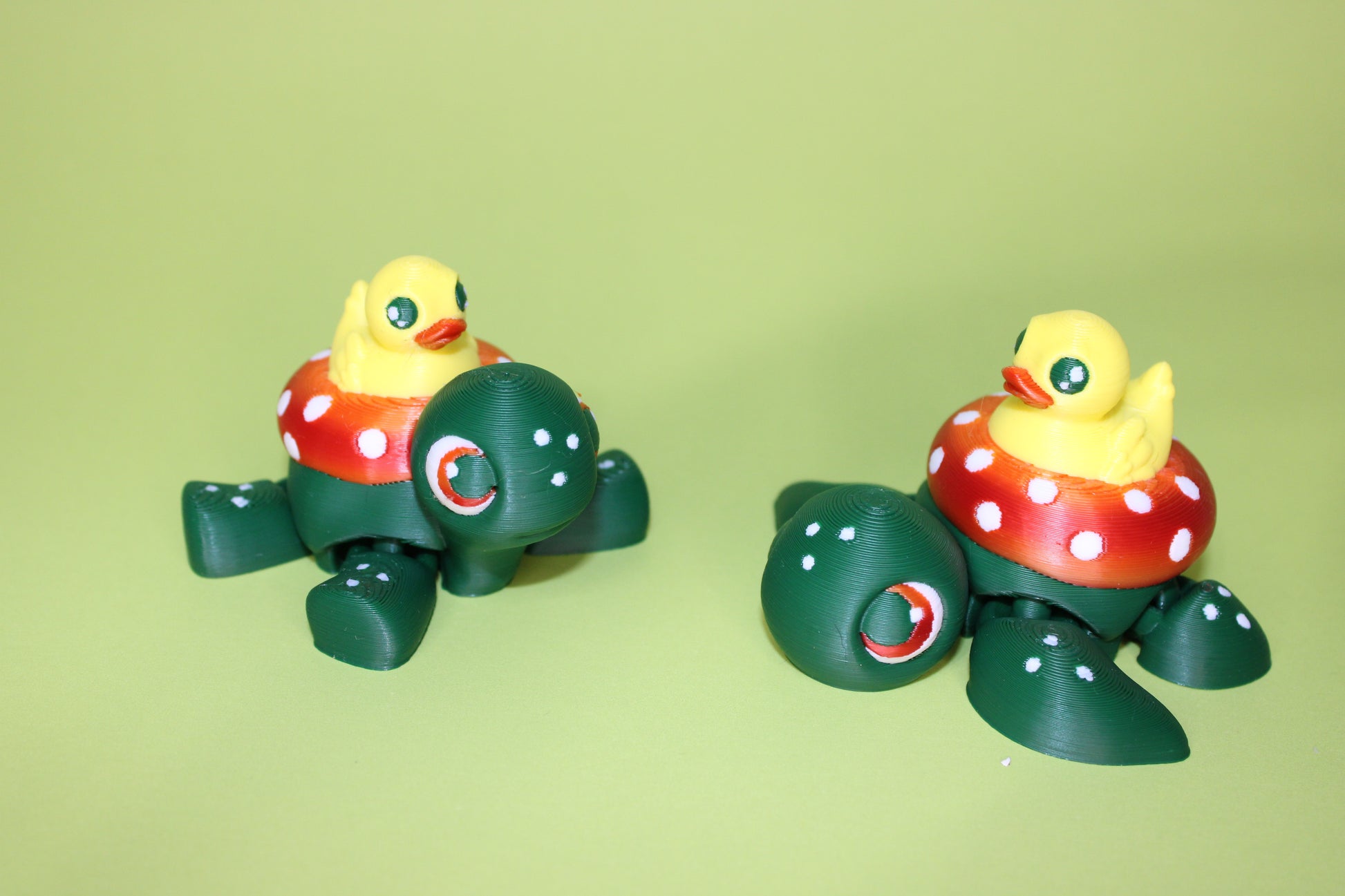 Turtles Variety to choose from 3D Printed Articulated Figurine - Wonderland 3D Printing 