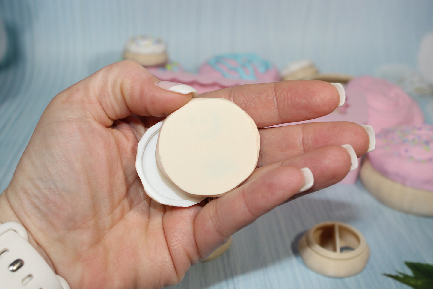 Sugar Cookie Storage Containers- 3D Printed- Multiple to choose from - Wonderland 3D Printing 