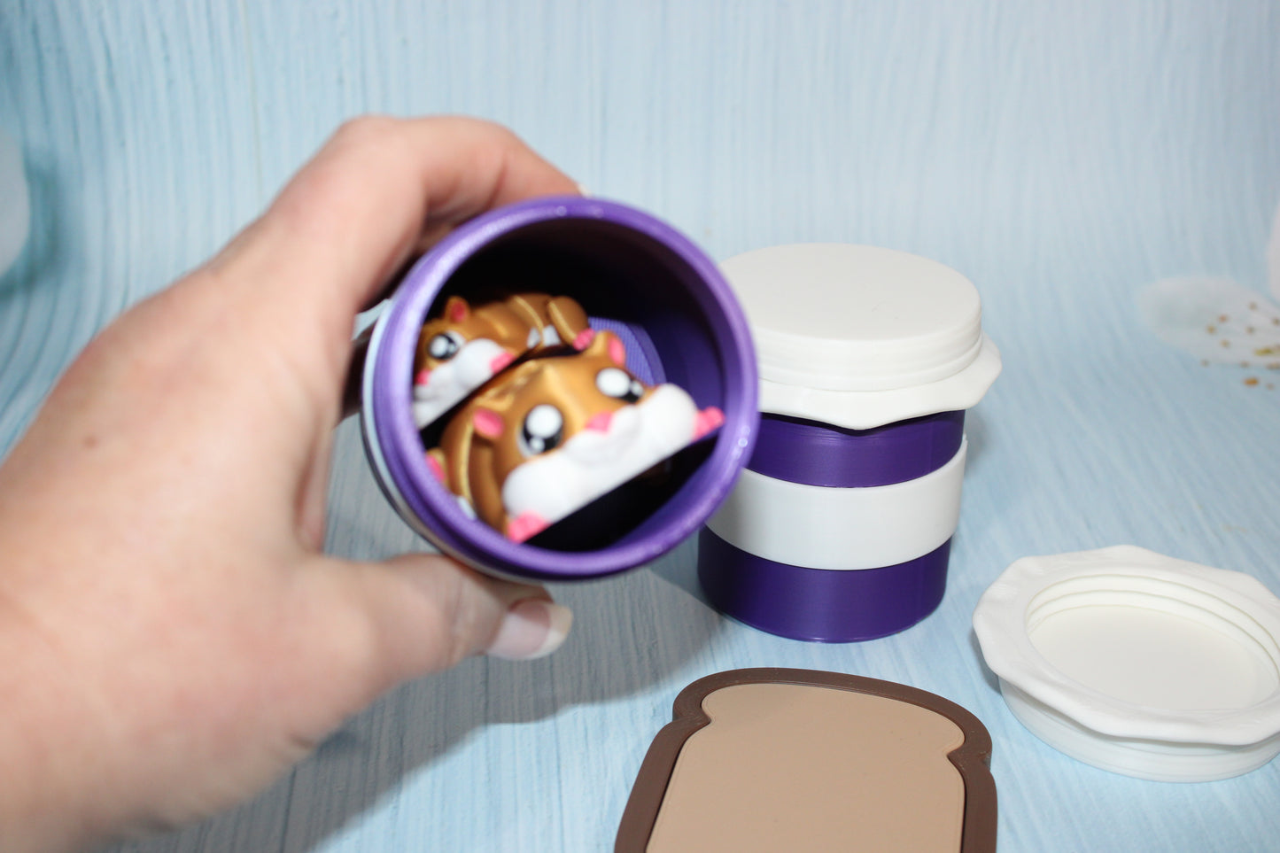 Hamster Flexi and Jamster Set-3d printed - Wonderland 3D Printing 
