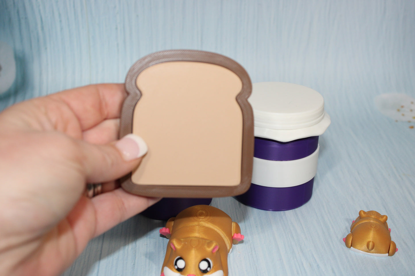 Hamster Flexi and Jamster Set-3d printed - Wonderland 3D Printing 