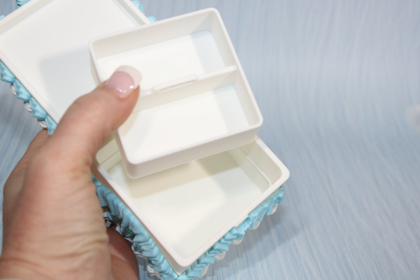 3d Printed Cake Storage Boxes 3" x 3" x 2.75'"t - Wonderland 3D Printing 