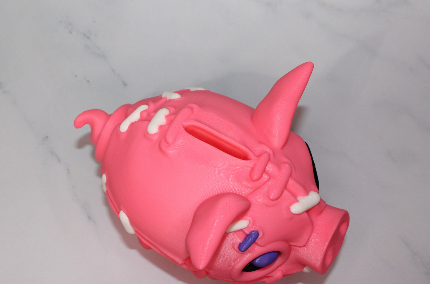 Twisted Piggy Bank 6 inches 3d Printed Articulated Figurine - Wonderland 3D Printing 