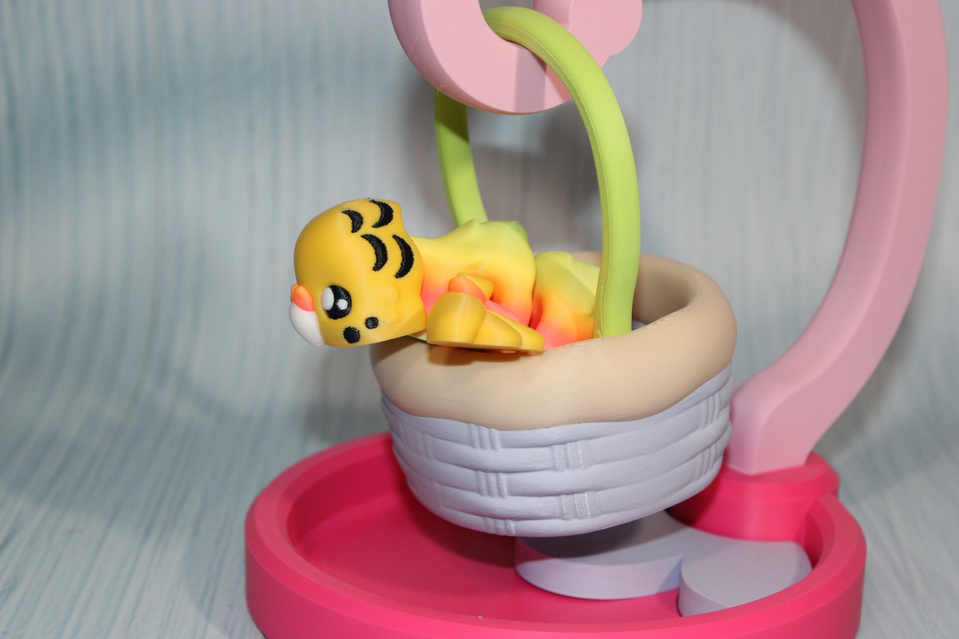 Love Birds and Friends with Swinging Basket or House Options-3d printed - Wonderland 3D Printing 