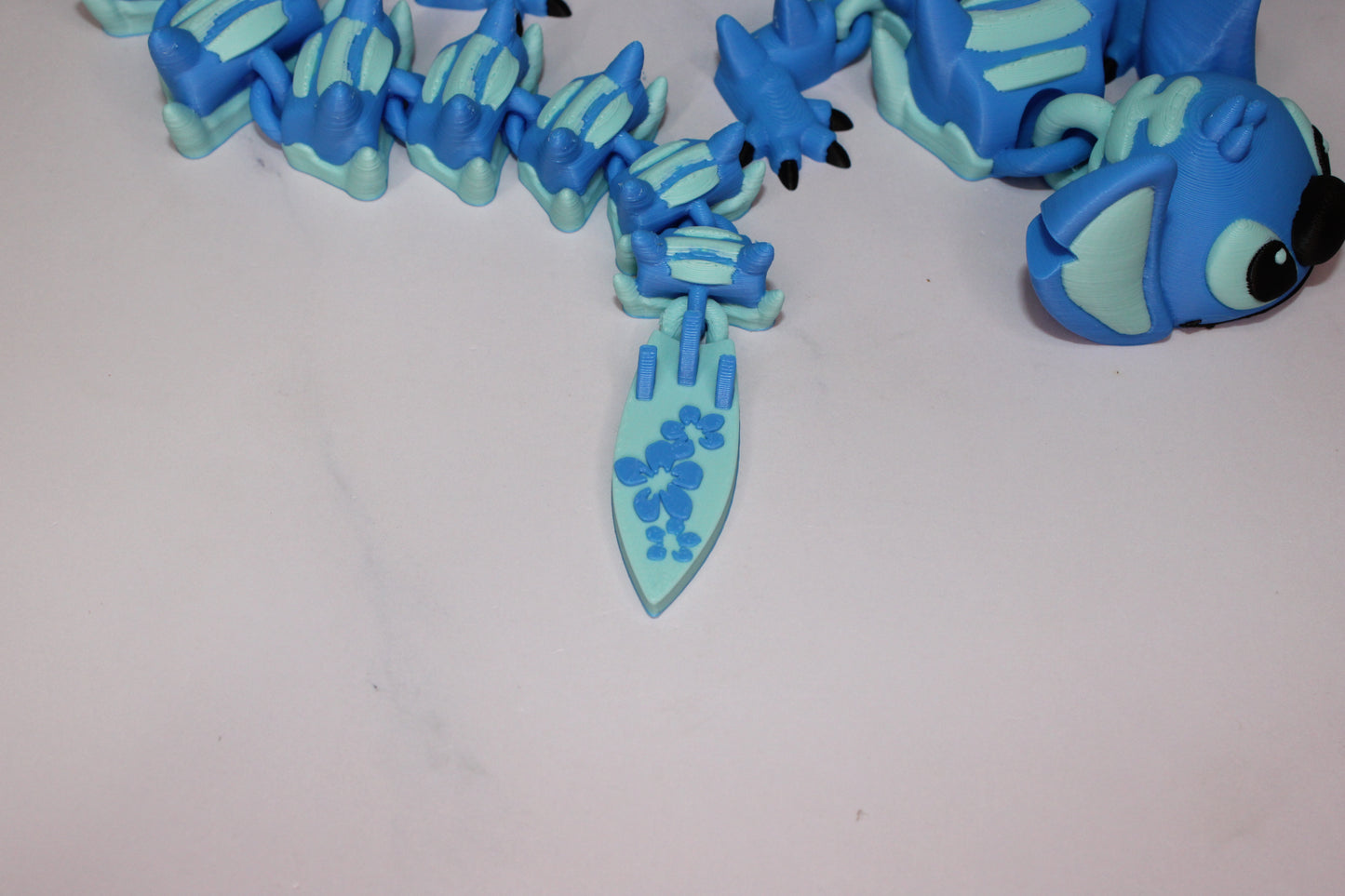 Alien Dragon 3D Printed Articulated Figurine - Wonderland 3D Printing 
