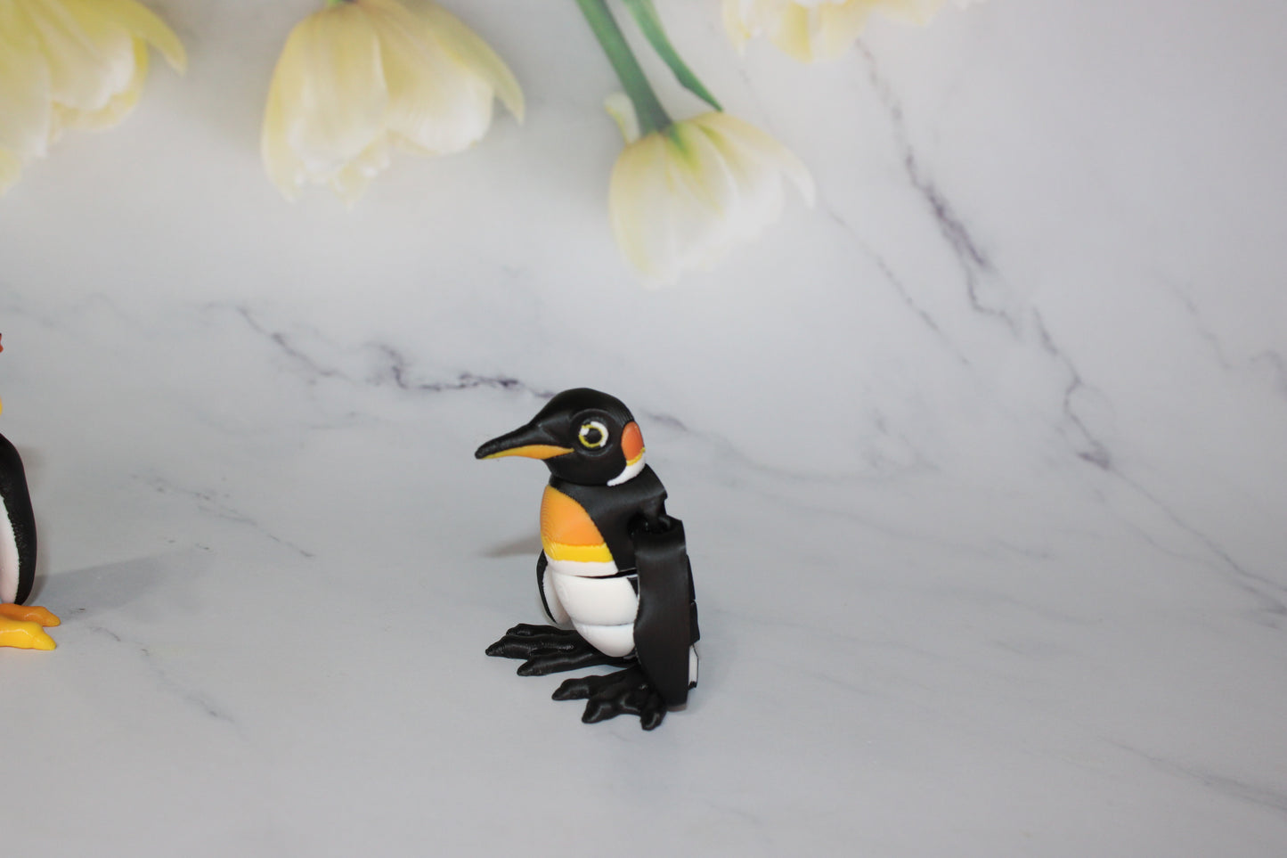 Penguins 3D Printed Articulated Flexi Fidget Figurine - Wonderland 3D Printing 