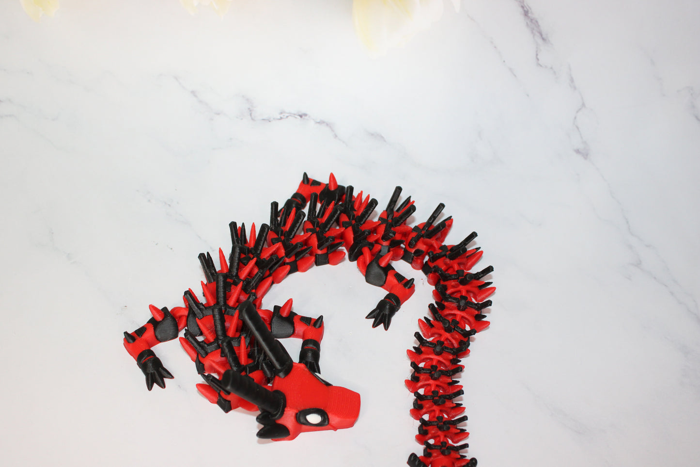 Dead Dragon 3D Printed Articulated Figurine