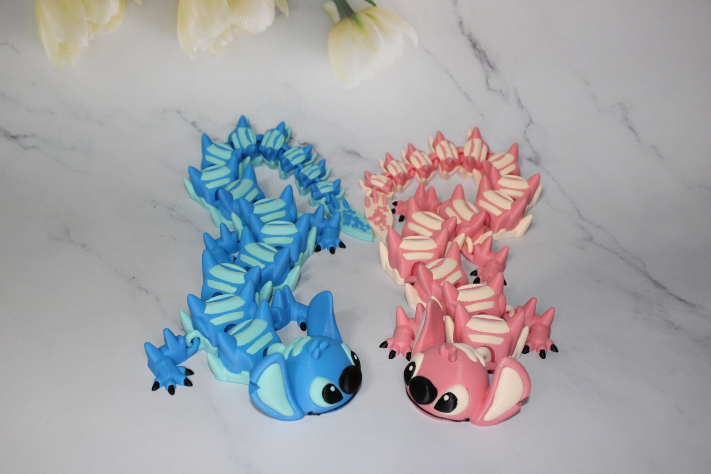 Alien Dragon 3D Printed Articulated Figurine