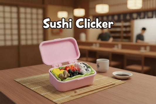 Sushi Clickers-3d printed