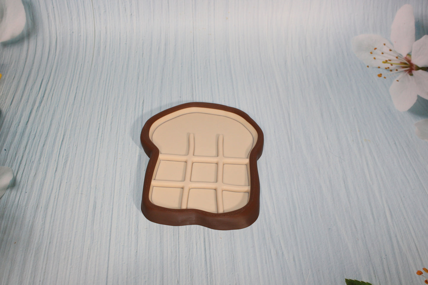 Tic Tac Toe Toast -3d printed - Wonderland 3D Printing 