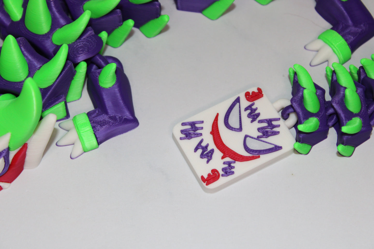 Jester  Dragon 3D Printed Articulated Figurine