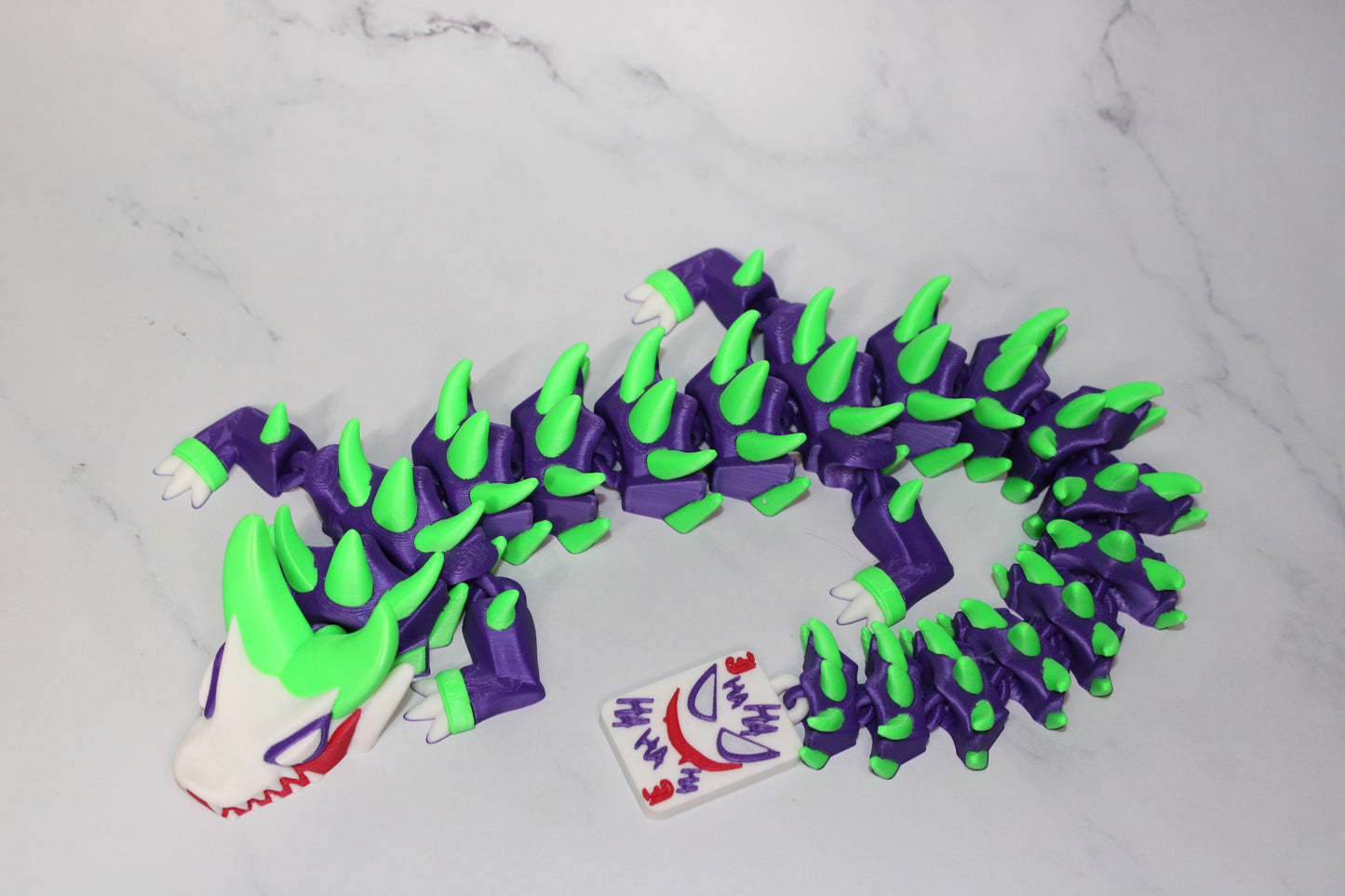 Jester  Dragon 3D Printed Articulated Figurine
