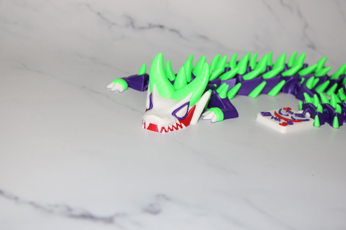 Jester  Dragon 3D Printed Articulated Figurine
