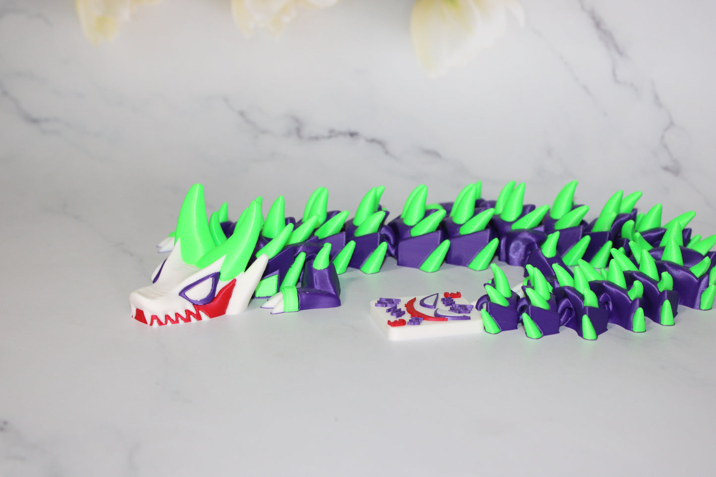 Jester  Dragon 3D Printed Articulated Figurine