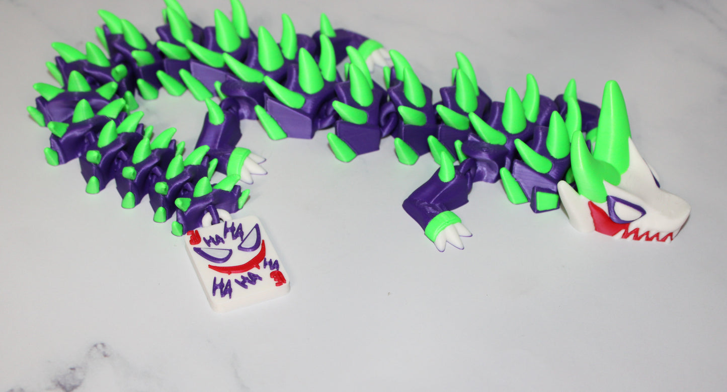 Jester  Dragon 3D Printed Articulated Figurine