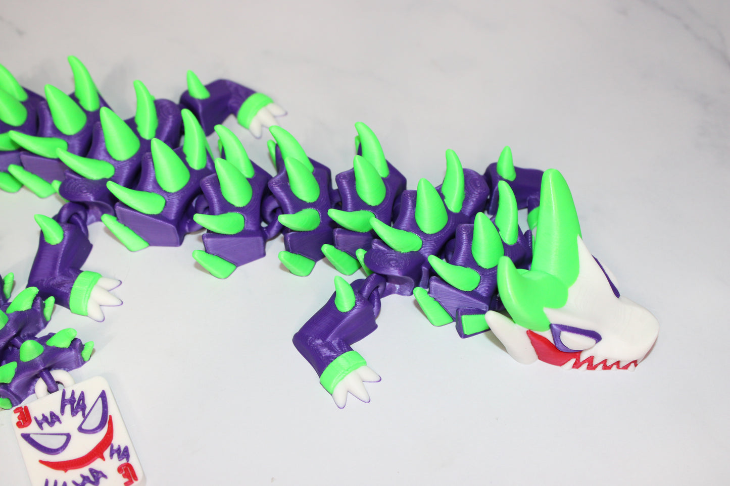 Jester  Dragon 3D Printed Articulated Figurine