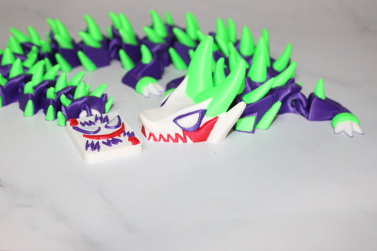 Jester  Dragon 3D Printed Articulated Figurine