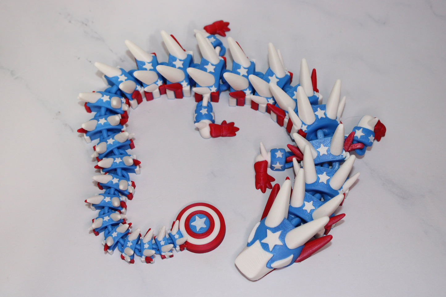 American  Dragon 3D Printed Articulated Figurine