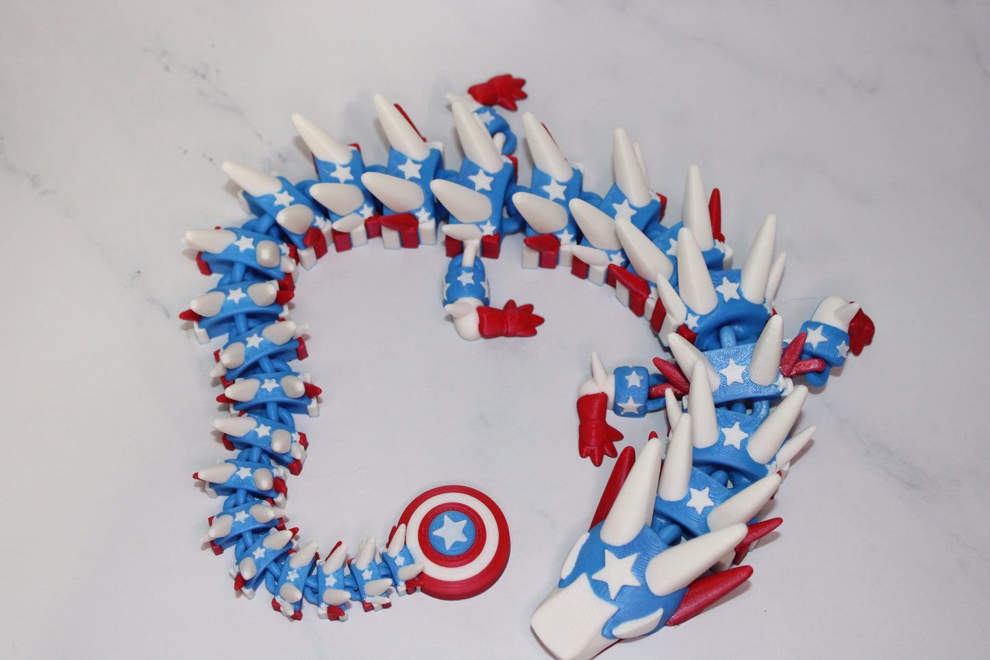 American  Dragon 3D Printed Articulated Figurine