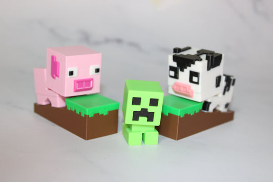 Farm Animals 3D Printed Articulated Figurine