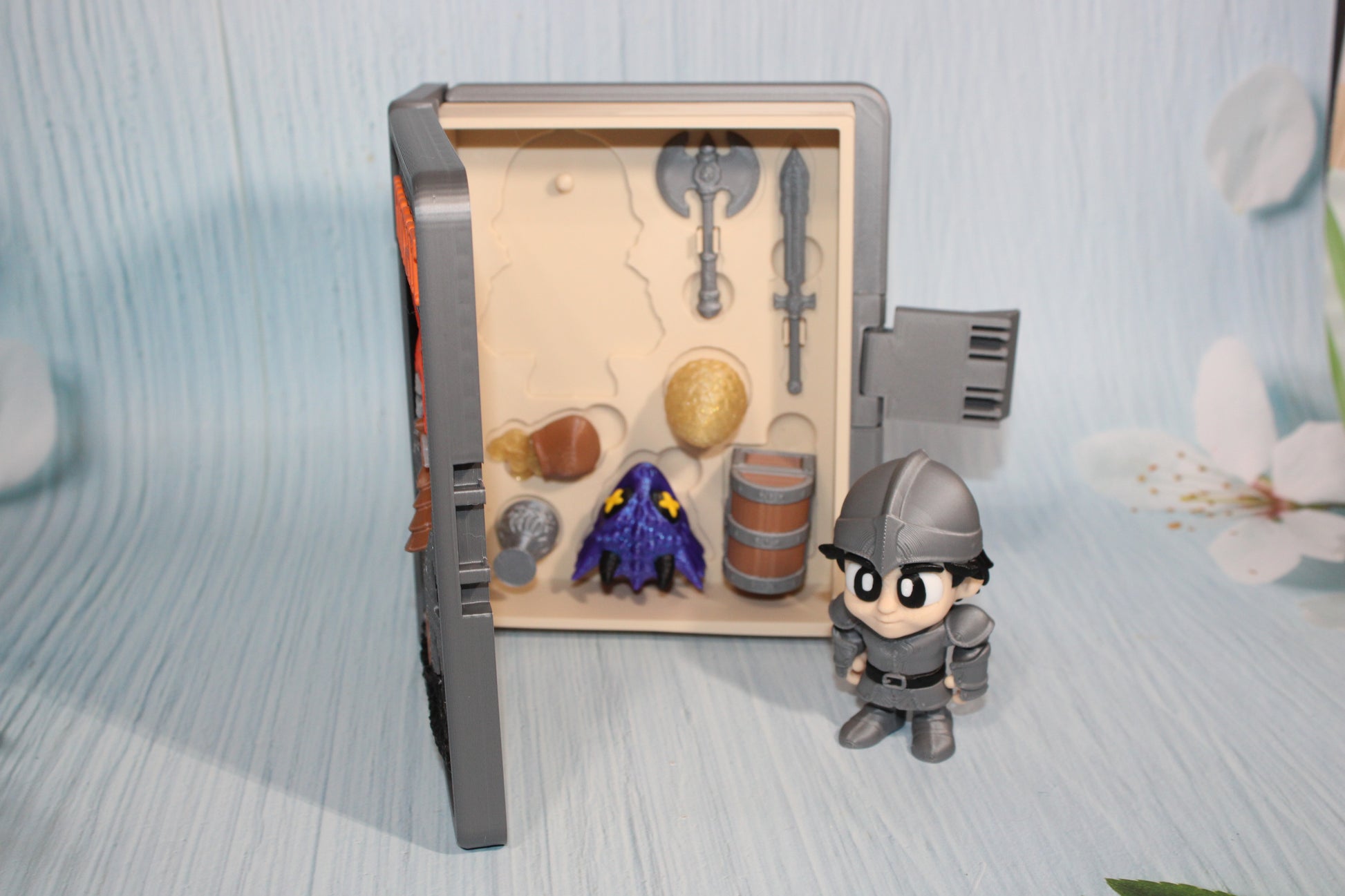 Knight Book Container- Everything Included!! - Wonderland 3D Printing 