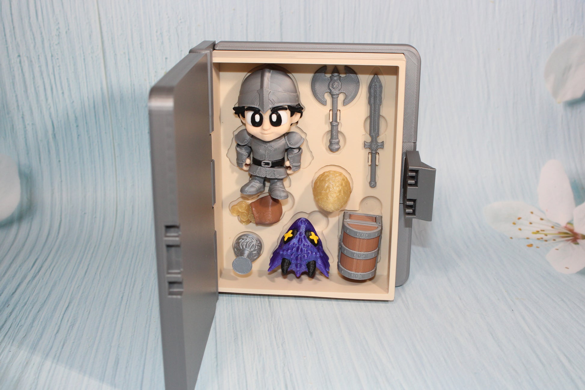 Knight Book Container- Everything Included!! - Wonderland 3D Printing 
