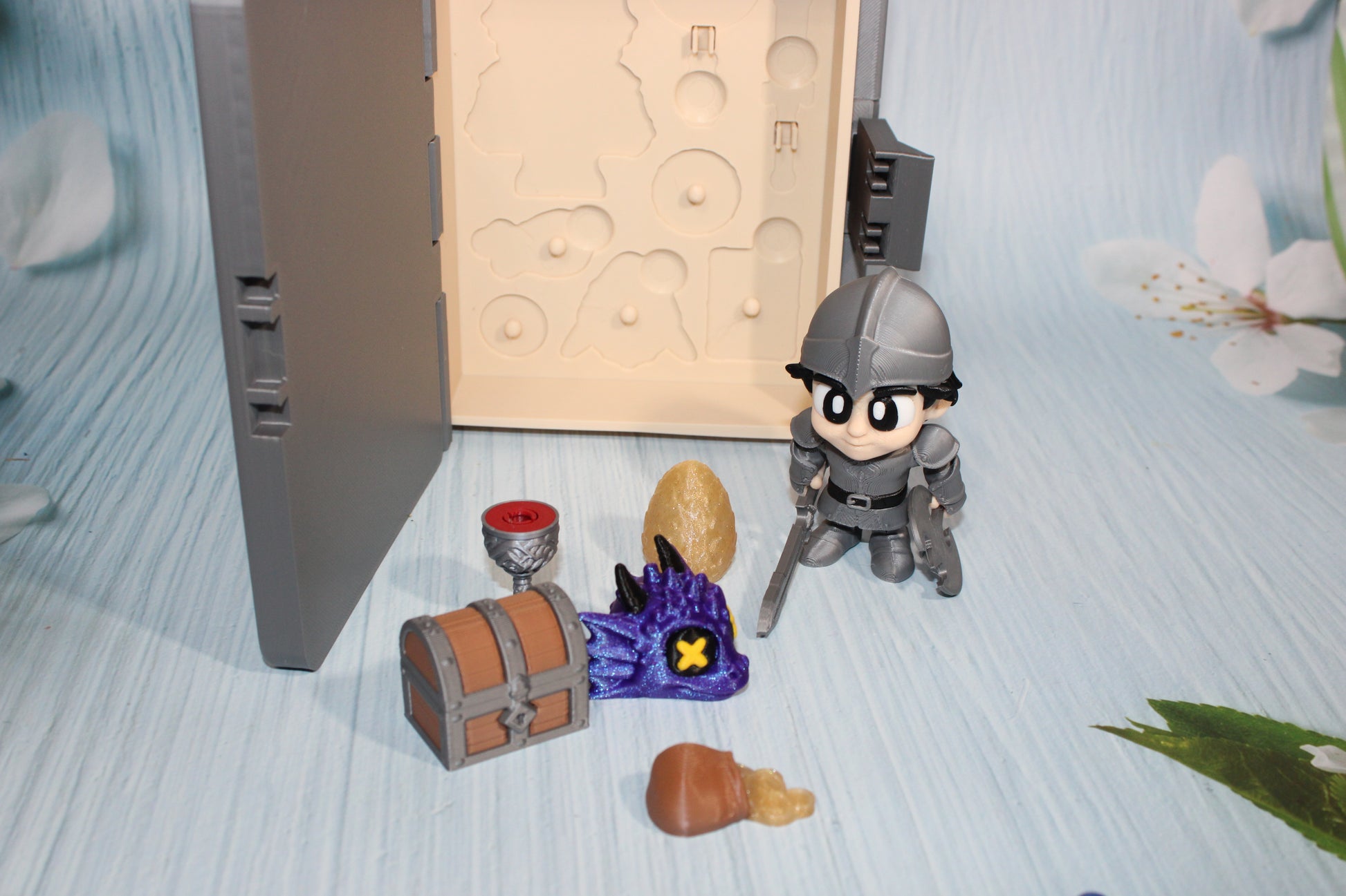 Knight Book Container- Everything Included!! - Wonderland 3D Printing 