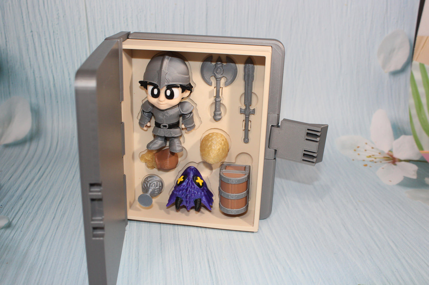 Knight Book Container- Everything Included!! - Wonderland 3D Printing 
