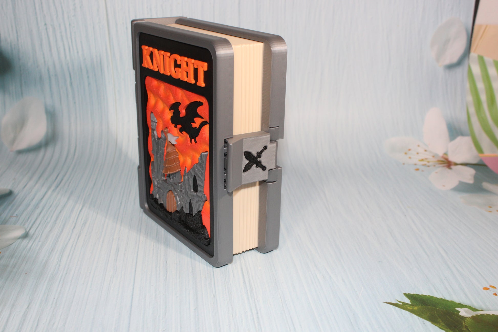 Knight Book Container- Everything Included!! - Wonderland 3D Printing 