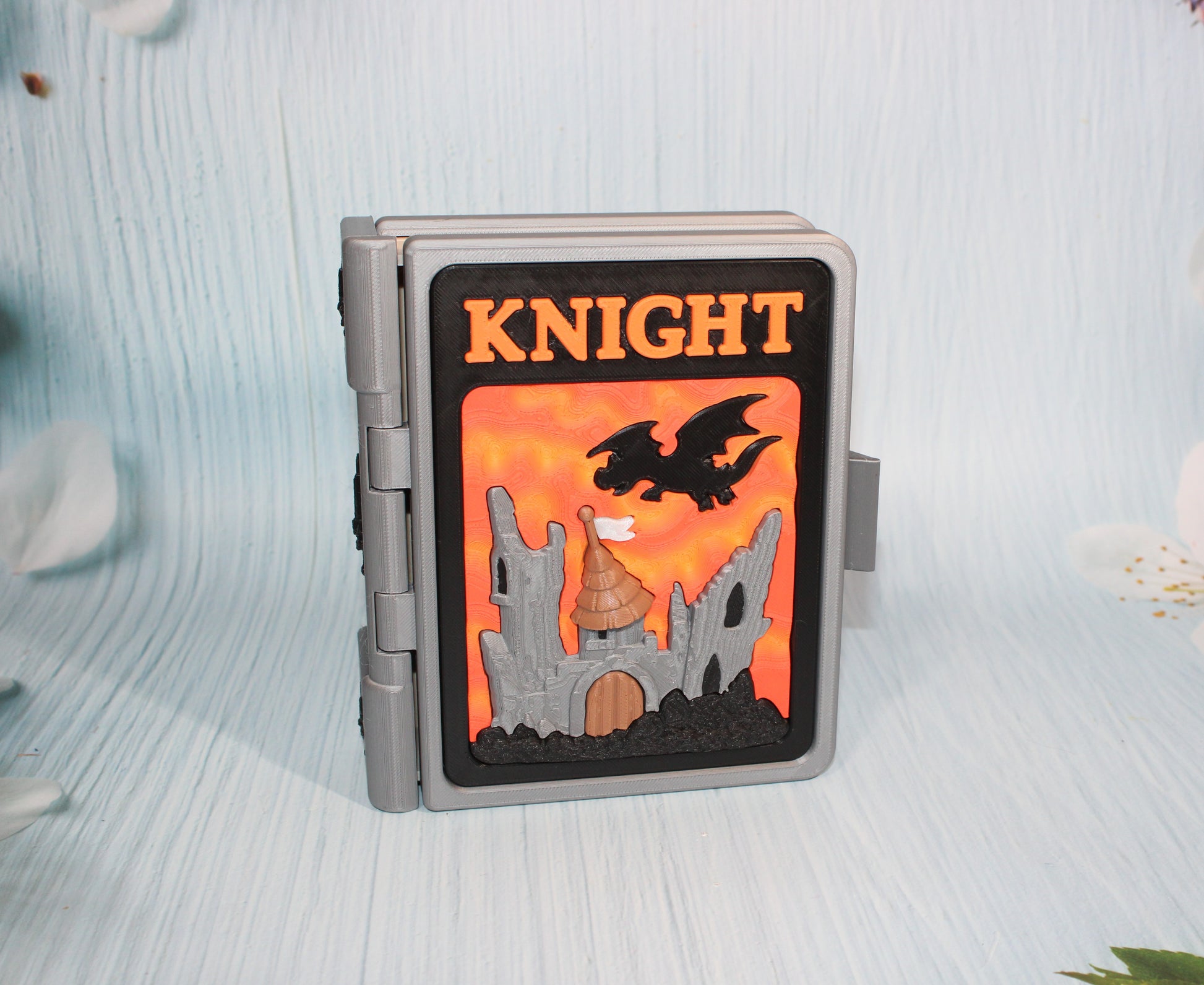 Knight Book Container- Everything Included!! - Wonderland 3D Printing 