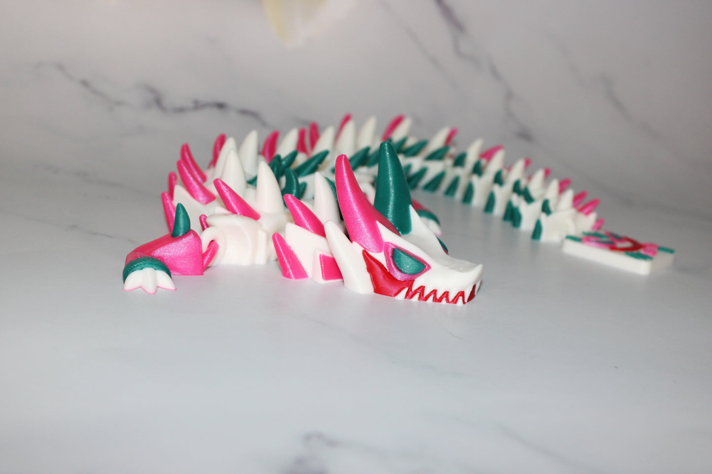 Girl Jester Dragon 3D Printed Articulated Figurine