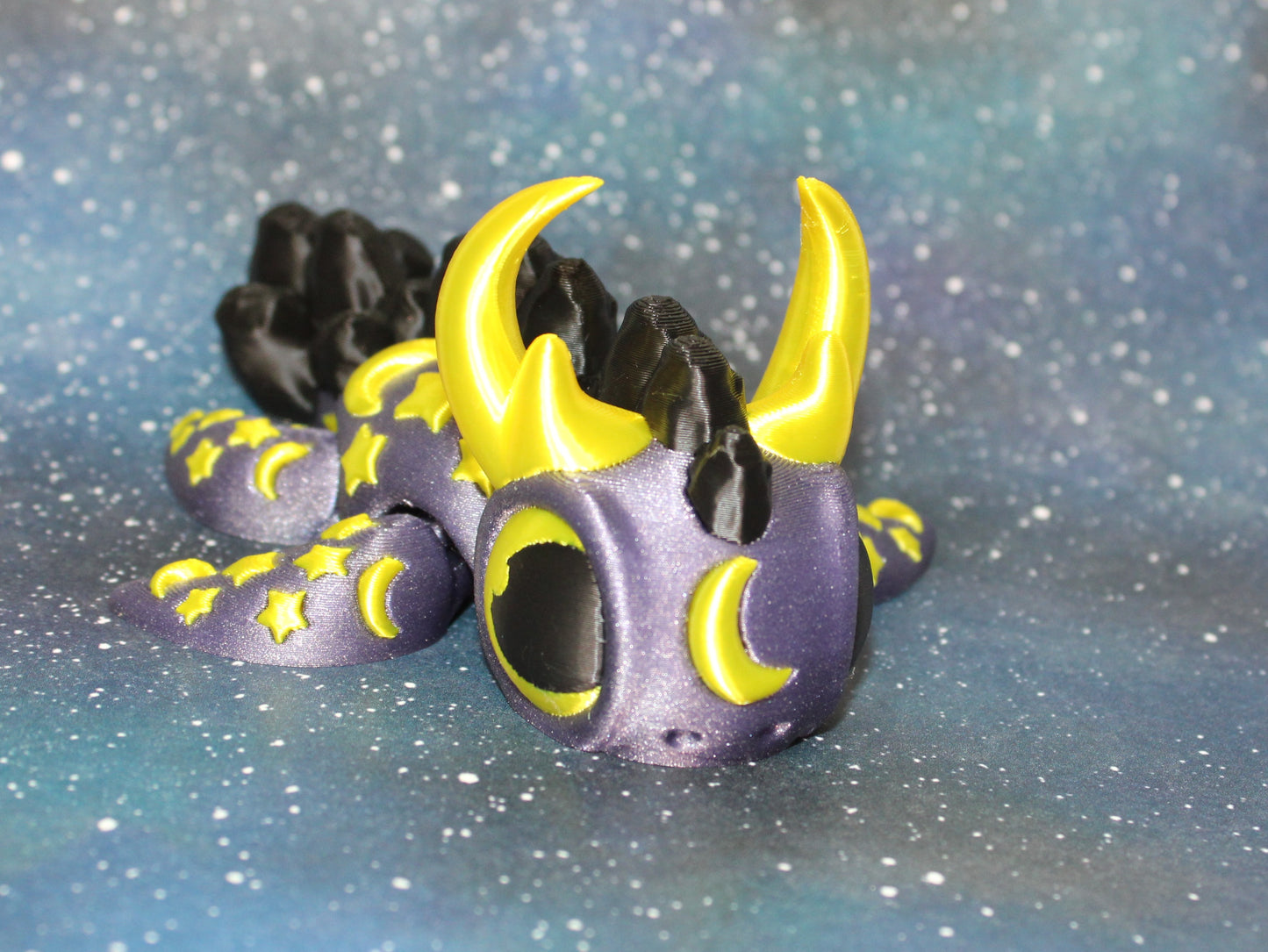 Zodiac Turtles 3.5 inches Long Articulated 3d Printed Figurine