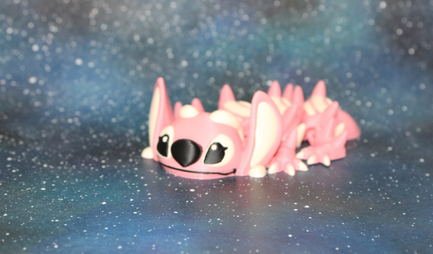 Alien Dragon 3D Printed Articulated Figurine