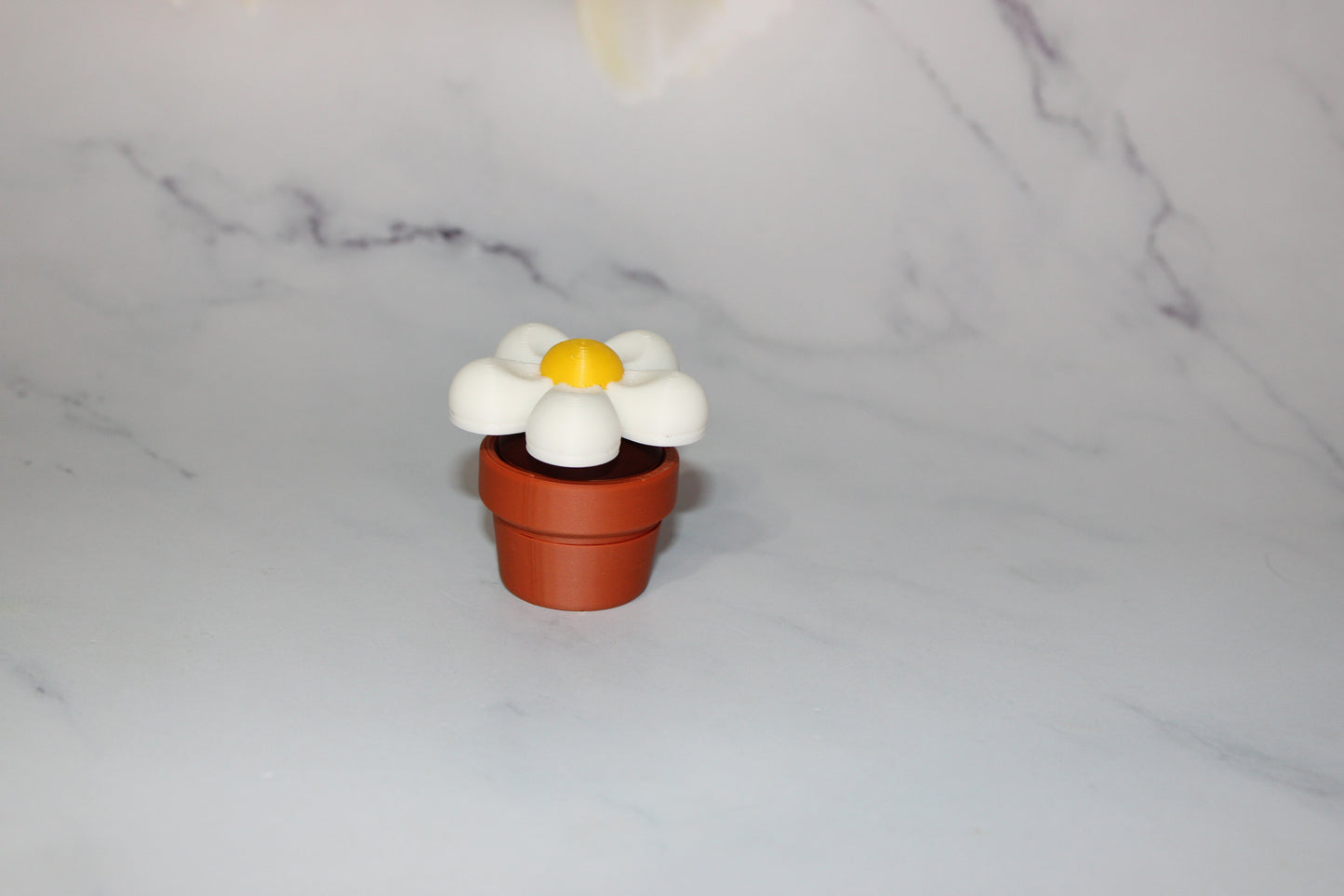 Flower Bee 4 Piece Set 2 inches 3D Printed Articulated Flexi Fidget