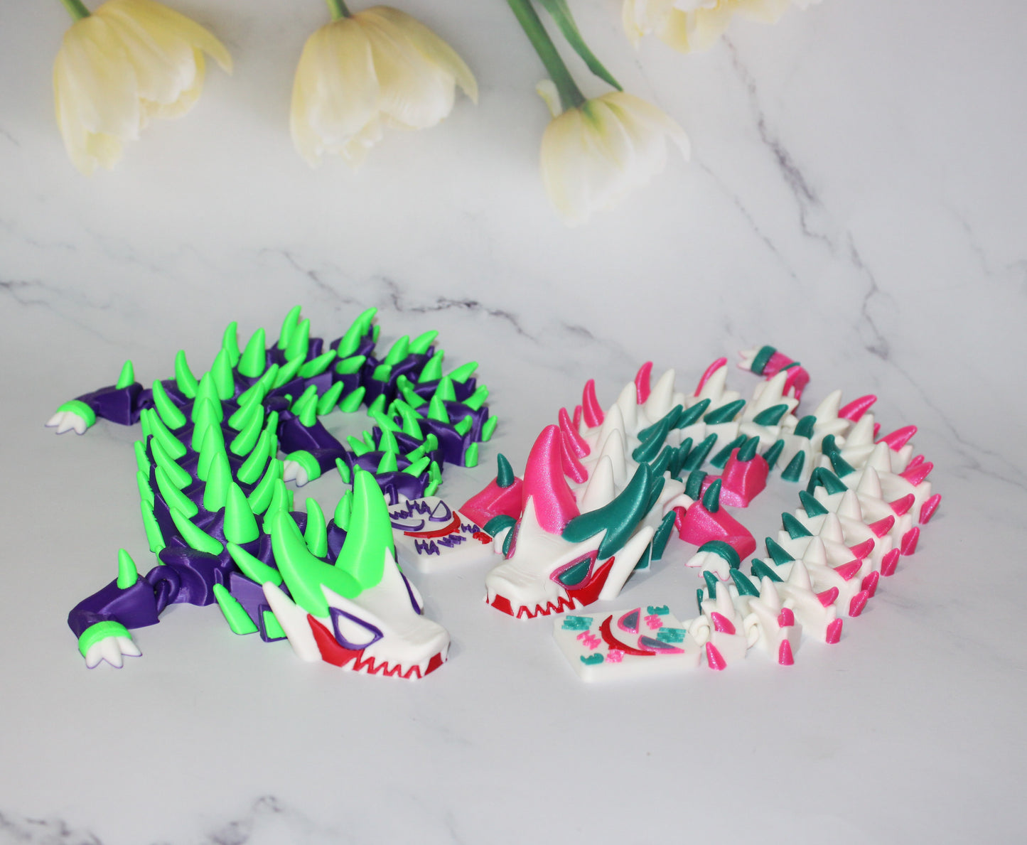 Jester  Dragon 3D Printed Articulated Figurine